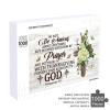 1000 Piece Jigsaw Puzzle for Adults Challenging Puzzle - Religious Flower Scripture Puzzles Inspirational Puzzles for Family Activities Games Christian Gifts, Religious Gifts view 4