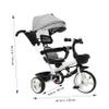 SAFIGLE Boy Girl Tricycle Height Lightweight Boy Girl Stroller Sunshade Design for Outdoor Fun Suitable for Ages Bike Safety Features view 2