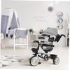 SAFIGLE Boy Girl Tricycle Height Lightweight Boy Girl Stroller Sunshade Design for Outdoor Fun Suitable for Ages Bike Safety Features view 4