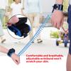 2.5M Baby Kids Anti Lost Wrist Leash with Safety Key Lock Child Toddler Harness Wristband, Perfect for Outdoor Activities, Comfortable and Durable Safety Wristband for Kids (Blue) view 4