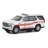 Greenlight Collectibles 1/64 2021 Chevrolet Tahoe, Mastic Beach NY, Fire & Rescue Series 4 67050-F view 1