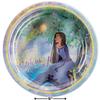 Amscan Vibrant Multicolor Foil Hot-Stamped Wish Plates - 9" (Pack of 8) - Durable & Eye-Catching Tableware - Perfect for Kids' Parties view 2