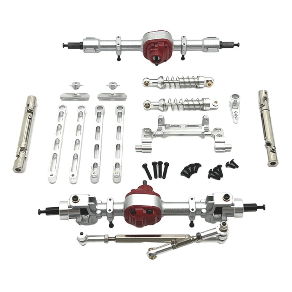 B Baosity RC Car Upgrade Parts Spare Accessory Kits Replaces Retrofitting Accessories Modified for MN82 LC79 MN78 1/12 RC Car, Argent