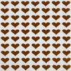 Royal Green 13mm Brown Valentine Heart Stickers  Permanent Heart Labels for Treat Bags, Gift Seals, Cards & Crafts  Easy Peel & Stick - (3500 Pack) view 1