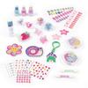 Make It Real: Just BeYouTiful! Mega Cosmetic Set - 29pcs, 6 Collections, Nail Accessories, Body Glitter, Eye Shadow, Lip Gloss, Girls & Kids Ages 8+ view 2