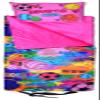 iscream + Corey Paige Designs Cozy Silky Soft Fleece Lined Sleeping Bag and Pillow Set for Kids - Sporty Girl view 2