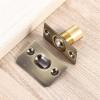 CLCulture 2PCs Furniture Door Latch Spring Invisible Wooden Cabinet Door Beads Lock Closet Ball Catch Latch Adjustable Door Top Bead (Color : Green Bronze) view 2