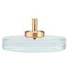 DjuiinoStar Spinning Top: Long Lasting (5-8 Minutes), with Glass Base (Diameter: 3.15"; Focal Length: -30cm; Edge Polished) and Carry Case, CNC Machined, Time Killer, EDC Desk Toy, Fancy Gift DST-820B view 1