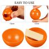 jojofuny 50 Pcs Openable Plastic Raffle Balls 1.18 Inch Lottery Drawing Game Balls for Party Activities Crafts Decorations view 4