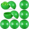 50pcs Hollow Lotto Raffle Ball | Raffle Drawing Balls | Plastic Bingo Balls Only | Lottery Ball | Vending Machine Capsules | Plastic Bingo for Game Party Prizes, Green view 1