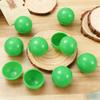 50pcs Hollow Lotto Raffle Ball | Raffle Drawing Balls | Plastic Bingo Balls Only | Lottery Ball | Vending Machine Capsules | Plastic Bingo for Game Party Prizes, Green view 2