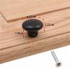 NOORSE Zinc Alloy Black/White Door Handles Ceramic Drawer Pulls Knob Kitchen Cabinet Handles and Knobs Furniture 1Pcs view 2