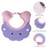 2 Pcs Baby Shower Cap Adjustable Girls Boys Hair Washing Shield Waterproof Ear Protective Shampoo Hat Soft Bath Head Cap Visor view 2