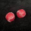 2 Pcs/lot Leather Ball (Red, 2.2 cm/0.87 in) Magic Tricks Chop Cup Ball Accessory for Cups and Balls Magic Illusions Gimmicks Mentalism Props view 1