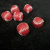 2 Pcs/lot Leather Ball (Red, 2.2 cm/0.87 in) Magic Tricks Chop Cup Ball Accessory for Cups and Balls Magic Illusions Gimmicks Mentalism Props view 2