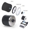 Locadence Rock Tumbler Kit, DIY Electric Toy with Rough Gemstones Polishing Grits Leakage Proof Rubber Barrel Reduces Sound for Adult view 3