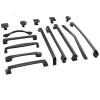 NOORSE Black Handles for Furniture Parts Cabinet Knobs and Handles Kitchen Handles Drawer Knobs Pulls Cupboard Hardware Accessories 1Pcs view 1