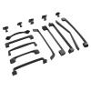 NOORSE Black Handles for Furniture Parts Cabinet Knobs and Handles Kitchen Handles Drawer Knobs Pulls Cupboard Hardware Accessories 1Pcs view 3