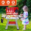 CUTE STONE Kids Grill Playset,Kitchen Playset with Realistic Smoke, Sound, Light, Kids BBQ Grill Toy Cooking Playset for Toddler,Indoor Outdoor Backyard Play Toys for Boys Girls, 23.6" H view 4