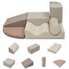 Virubi 7 Piece Toddler Soft Climbing Toys for Toddlers 1-3, Foam Climb and Crawl Activity Playset, Indoor Soft Play Equipment view 1