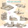 Virubi 7 Piece Toddler Soft Climbing Toys for Toddlers 1-3, Foam Climb and Crawl Activity Playset, Indoor Soft Play Equipment view 2