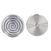 Desktop Fingertip Rotating Toy, Metal Desk Finger Rotating Stress Relief Relaxation Decompression Toy for All Ages, Stylish Decorative Item (Stainless Steel) view 3