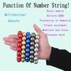 15 Number Metal Beads StringFidget Bracelet Toy, Beads Metallic Metal Handstring, for Memory and Hand-Brain Synchronization Training Game . Toys for Learning and Improving MemoryGrey view 2