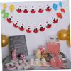 BCOATH Birthday Banner Latte Art Fishing Theme Bunting Garland Party Decorations for Kids view 3
