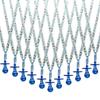 36 Pieces It's a Boy Baby Shower Pacifiers Necklace Acrylic Baby Party Favors Charm Pacifiers Necklace Grosgrain Ribbon Party Decorations Table Scatter (Royal Blue) view 1