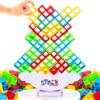 Stack Attack Tower Game, Fun Balance Games for Kids & Adults, Family Game Night Building Block and Stacking Gifts, Includes 48 Pcs & 36 Cards, Novelty Toy Gift view 1