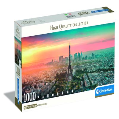 Clementoni Panoramic Puzzle 1000 Pieces + Poster: Paris