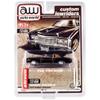 Autoworld CP7719 1975 Cadillac Eldorado Black with Brown Limited Edition to 4800 Piece 1 by 64 Scale Diecast Model Car view 1