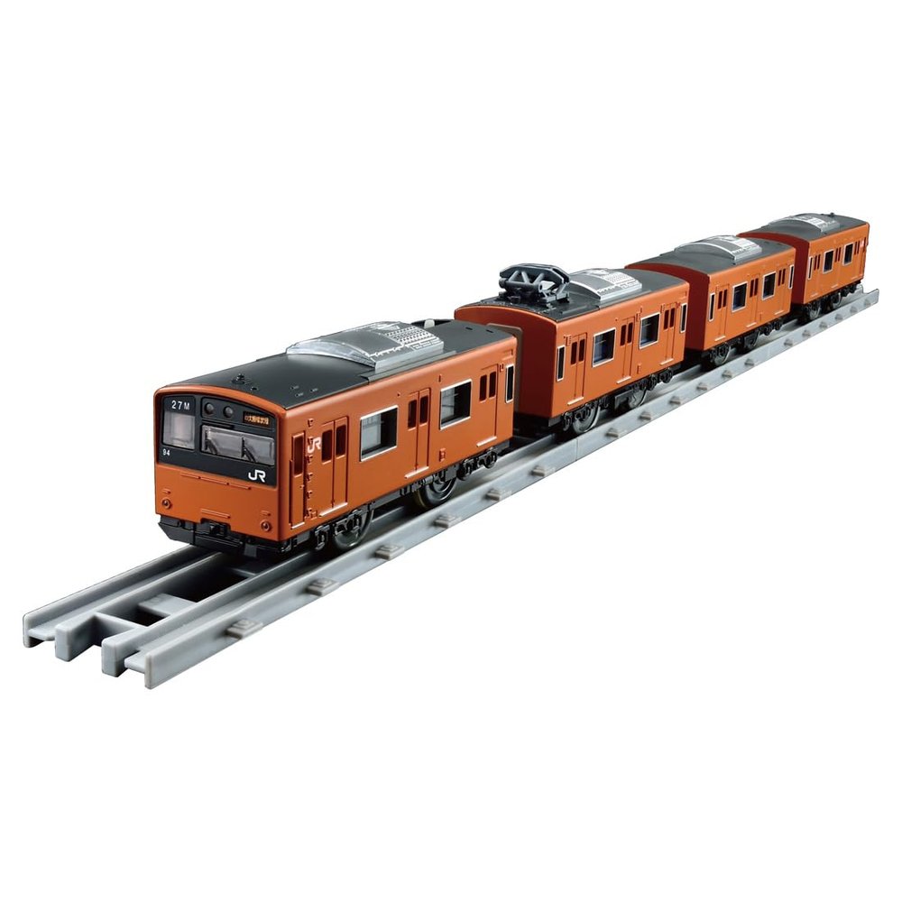 Takara Tomy Plarail Real Class 201 Series Commuter Train (JR West Japan Orange)