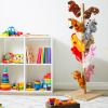 Briwooody 47 Inch Wooden Puppet Stand Puppet Tree Store and Display Doll Holder for 16 Hand Puppets Storage Anti Crush Storage Rack for Classroom Home view 3