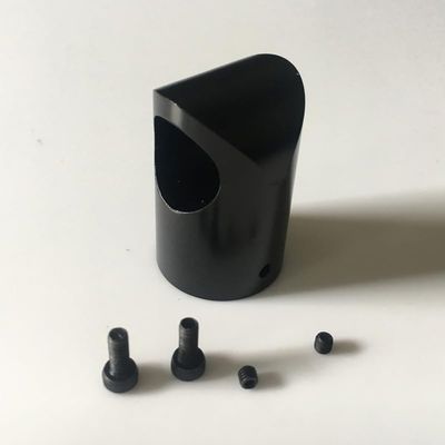 VERBANA Quadcopter Drone Landing Gear T Mount 16mm Carbon Fiber Tube Aluminium Alloy T Type Connector Kit for Quadcopter Drone Spare Part (Color : Short Type Black)