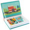 Stephen Joseph, Kids Magnetic Activity Set, 50 Magnet Pieces and 10 Double Sided Cards, Screen-Free Fun, Ideal Travel Activity for Kids, Ideal for Ages 3+, Transportation view 1