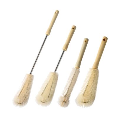 Abaodam 4pcs Handle Bottle Brushes Versatile Cleaning Brushes for Water Bottles Jars More Easy Hard Reach Areas