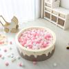 GOGOSO Ball Pit Balls,Plastics Balls for Ball Pit, Stars Hearts Shape for PastelBall for Toddlers Kids, Pink Pear White, 200pcs view 4