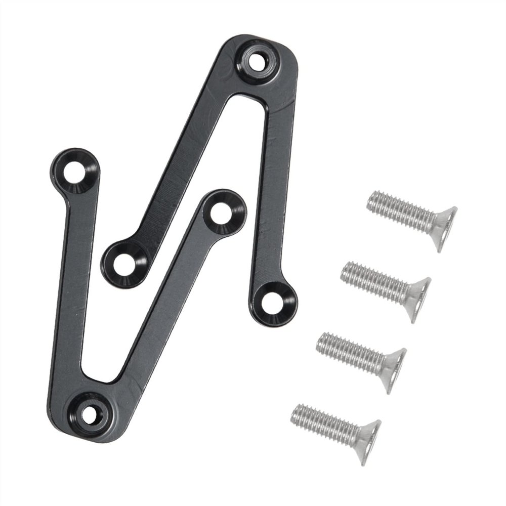 2Pcs Aluminum Front Extension Shock Mount for TF2 for Trail Finder 2 1/10 RC Crawler Car Upgrede Parts Modification Accessories