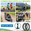 EcoEarth Inner Tube Tire Replacements (2 Pack, 12.5 x 1.75/2.25) for Kids Bike & Jogging Stroller, Compatible w/All Brands: BoB Revolution Flex/Pro/SE/SU, Graco, Go Jogging & More view 3