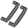 ShareGoo Universal RC Drive Shaft 70mm-93mm w/ 3.17mm to 4mm Shaft Sleeve Compatible with MN Model MN82 LC79 MN78 1/12 RC Crawler Car Upgrade Parts (Black) view 3