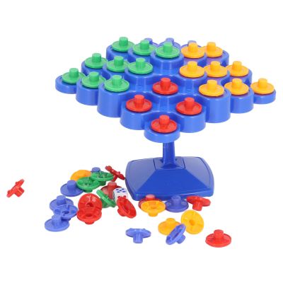 CDQL Balanced Tree Toy, Interactive Early Learning Safe Odorless Balance Tree Board Game for Kids, Parent Kids Interaction, Early Learning, Desktop Design