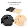 24PCS Wooden International Draught Checker Game Set, Wood Chess Pieces with Chessboard Toy Gift, Enhance Logical Thinking and Family Bonding view 4