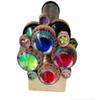 Antique Kaleidoscope Brass Kaleidoscope Double Wheel Kaleidoscope Unique Beautiful Desgin view 3