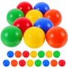 Vaguelly Openable Raffle Balls 1.57 Inch Colorful Fillable Plastic Lottery Balls for Party Games Event Surprises and Festive Celebrations view 1