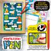 Lisciani - Montessori Pen: Super School - Montessori Magnetic Board for Children from 3 Years old - Maxi Size - Ergonomic Pen - Fun Learning - Encourages Exploration -Made in Italy view 3