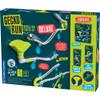 Gecko Run Marble Run Deluxe Starter Set by Thames & Kosmos  Vertical Marble Run w/Flexible Tracks, Loop & Trampoline Tricks, Fast, No-Mess Setup, Residue-Free Nano-Adhesive Pads for Creative Play view 1
