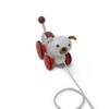 Jack Rabbit Creations- Wiggles The Dog Wooden Pull Toy- Classic Retro Dog Toy for Toddlers- Durable Wooden Construction- Smooth Rolling Wheels- Encourages Imaginative Play-18 Months+ view 3