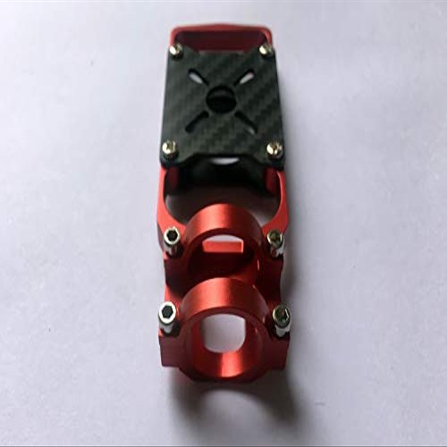 DAYUDDRICAR Quadcopter Drone Frame Kit Parts 20mm 22mm 25mm Carbon Tube Metal Aluminium Alloy Motor Mount Kit for Quadcopter Drone Spare Part (Color : 22mm red)