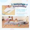 Elftopia Foam Climbing Blocks with Ball Pit Designed for Toddlers Aged 1-3 -Great for Indoor Crawling, Inside Foam Playground Set for Little Ones to Active Playing -(Balls NOT Included) Grey view 3